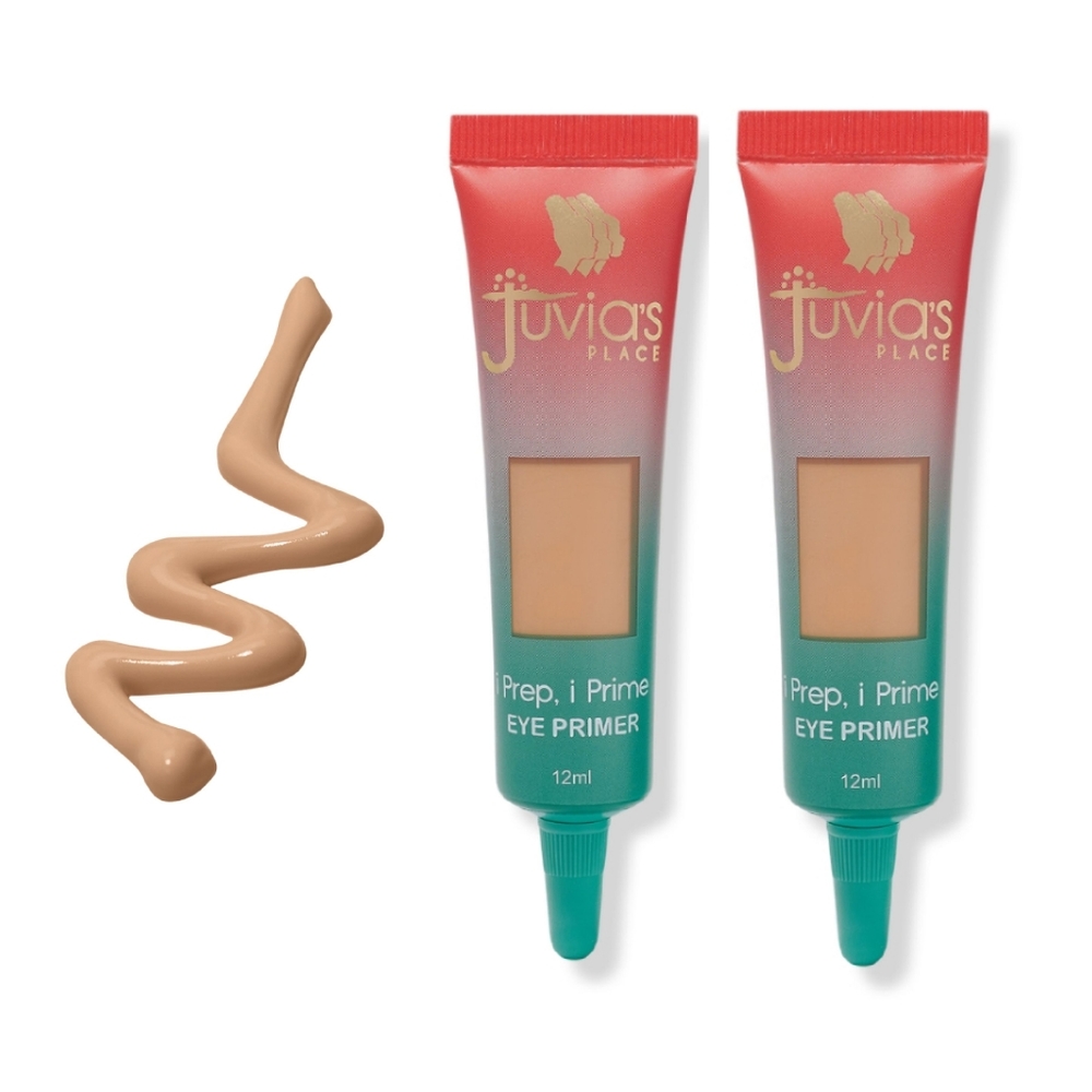 NEW 2× Juvia's Place I Prep I Prime Eyeshadow Primer Color 2 (Med N)  Full Size